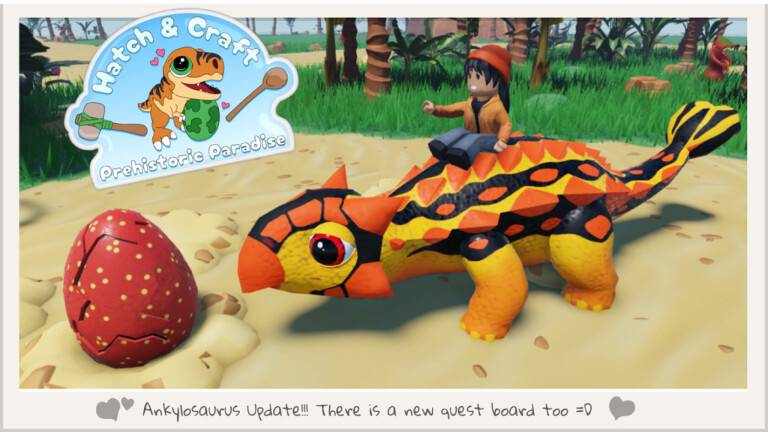 Hatch & Craft Prehistoric Paradise Codes - November 2025 / PowerUp Gamer
