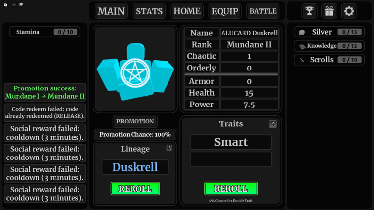 Magic & Divinity Codes - February 2026 / PowerUp Gamer