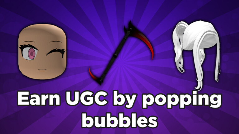 Pop Bubbles for UGC Codes - August 2025 / PowerUp Gamer
